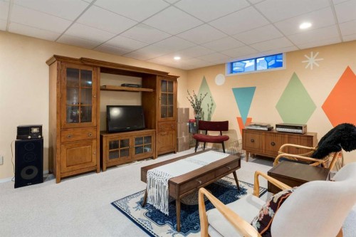 8 Deerwood Road Se, Calgary, AB - Indoor Photo Showing Basement
