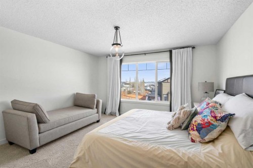9 Sage Valley Park Nw, Calgary, AB - Indoor Photo Showing Bedroom