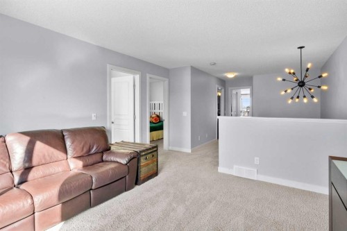 9 Sage Valley Park Nw, Calgary, AB - Indoor Photo Showing Living Room