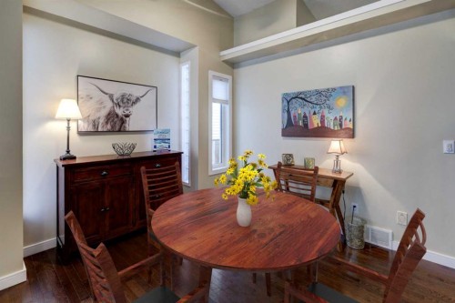 19 Riverstone Crescent Se, Calgary, AB - Indoor Photo Showing Dining Room
