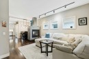 2231 26 Avenue Sw, Calgary, AB  - Indoor Photo Showing Living Room With Fireplace 