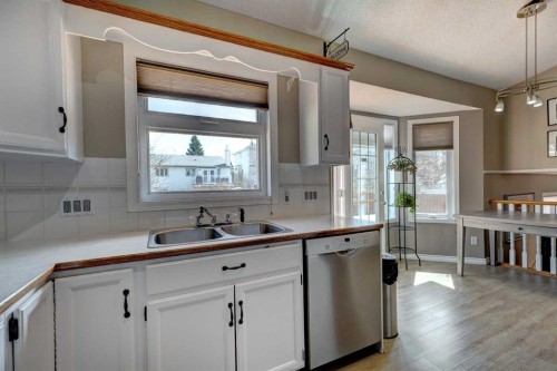 116 Macewan Ridge Close Nw, Calgary, AB - Indoor Photo Showing Kitchen With Double Sink
