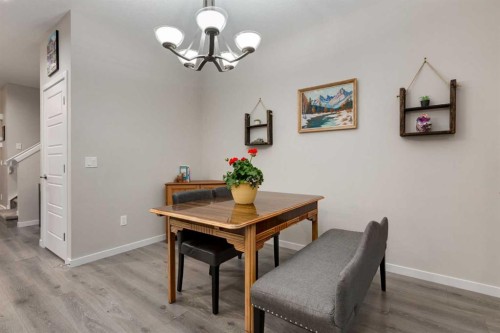 123 Drake Landing Loop, Okotoks, AB - Indoor Photo Showing Dining Room