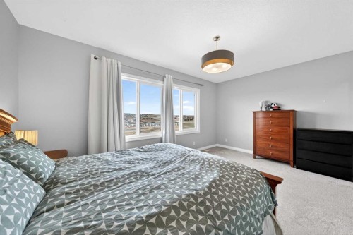 396 Evansborough Way Nw, Calgary, AB - Indoor Photo Showing Bedroom