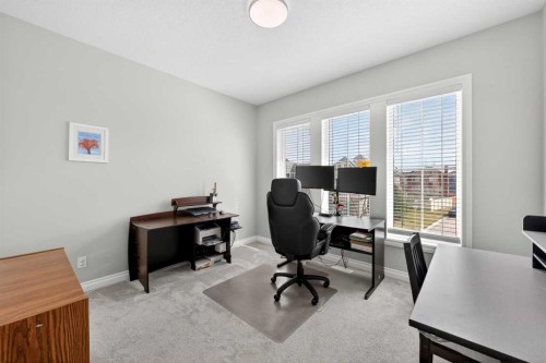 396 Evansborough Way Nw, Calgary, AB - Indoor Photo Showing Office