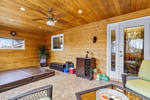 302 Stuart Street, Blackie, AB - Outdoor With Deck Patio Veranda With Exterior