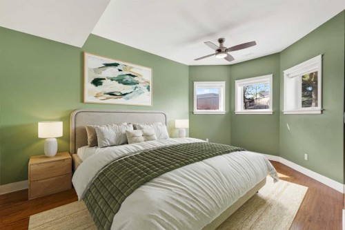 1212 15 Avenue, Didsbury, AB - Indoor Photo Showing Bedroom