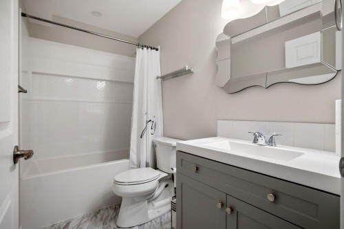 1907 Riverside Drive Nw, High River, AB - Indoor Photo Showing Bedroom
