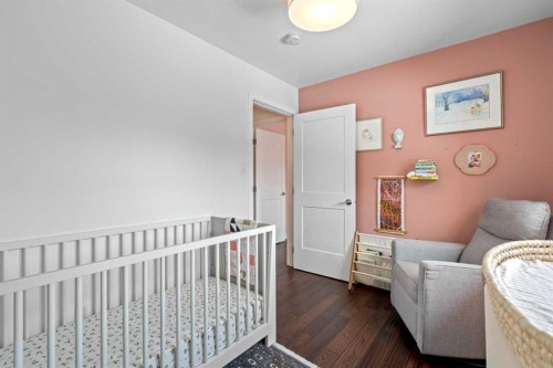25 Foxwell Road Se, Calgary, AB - Indoor Photo Showing Bedroom