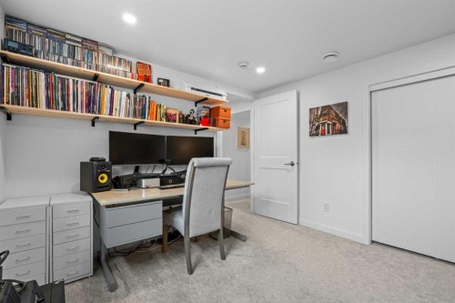 25 Foxwell Road Se, Calgary, AB - Indoor Photo Showing Office