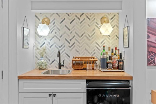 25 Foxwell Road Se, Calgary, AB - Indoor With Fireplace