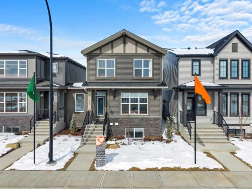 135 Huxland Road Ne, Calgary, AB - Outdoor With Facade