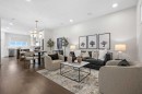 135 Huxland Road Ne, Calgary, AB  - Indoor Photo Showing Living Room 