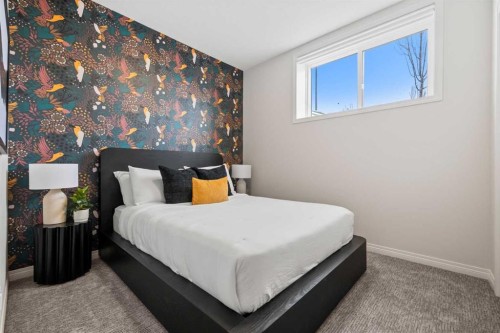 135 Huxland Road Ne, Calgary, AB - Indoor Photo Showing Bedroom