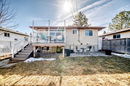 3772 Dover Ridge Drive Se, Calgary, AB - Outdoor With Deck Patio Veranda