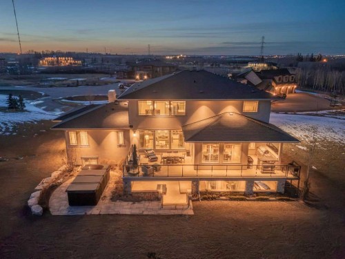 11 Mckendrick Point, Rural Rocky View County, AB - Outdoor With Deck Patio Veranda With View