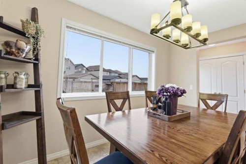 155 Copperpond Road Se, Calgary, AB - Indoor Photo Showing Dining Room