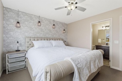 155 Copperpond Road Se, Calgary, AB - Indoor Photo Showing Bedroom
