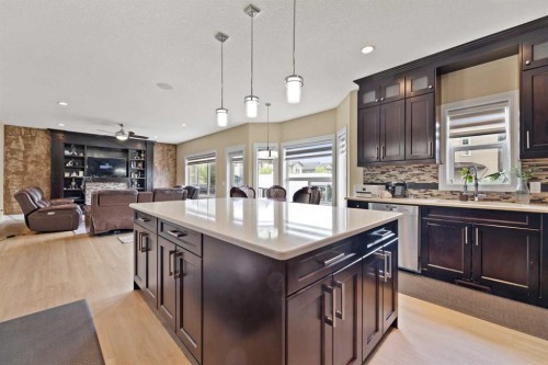 150 Saddlelake Grove Ne, Calgary, AB - Indoor Photo Showing Kitchen With Double Sink With Upgraded Kitchen
