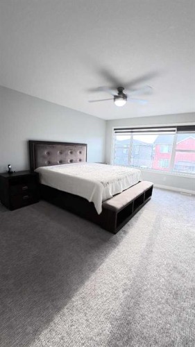 144 Red Embers Square Ne, Calgary, AB - Indoor Photo Showing Bedroom