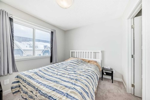 806-32 Red Embers Parade Ne, Calgary, AB - Indoor Photo Showing Bedroom