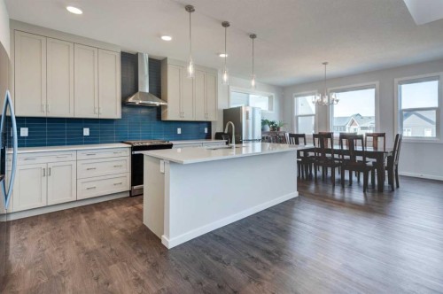 40 Verity Place Sw, Calgary, AB - Indoor Photo Showing Kitchen With Upgraded Kitchen