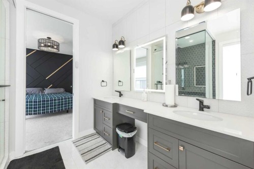181 Amblehurst Rise Nw, Calgary, AB - Indoor Photo Showing Bathroom
