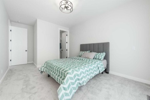 181 Amblehurst Rise Nw, Calgary, AB - Indoor Photo Showing Bedroom