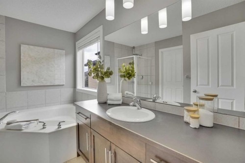 274 Everoak Drive Sw, Calgary, AB - Indoor Photo Showing Bathroom