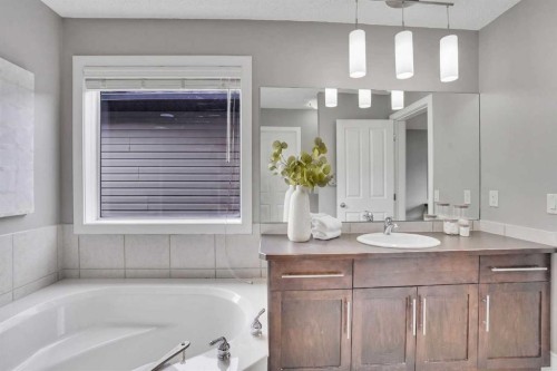 274 Everoak Drive Sw, Calgary, AB - Indoor Photo Showing Bathroom
