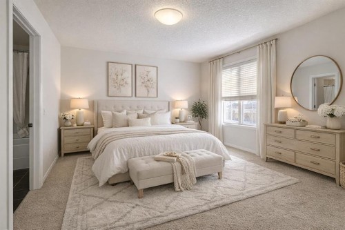 38 Cranford Drive Se, Calgary, AB - Indoor Photo Showing Bedroom