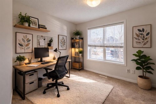 38 Cranford Drive Se, Calgary, AB - Indoor Photo Showing Office