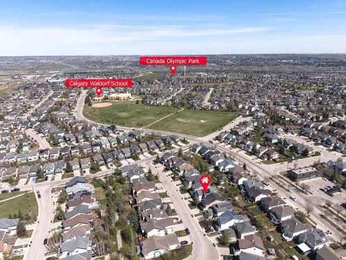 32 Cougarstone Square Sw, Calgary, AB - Outdoor With View