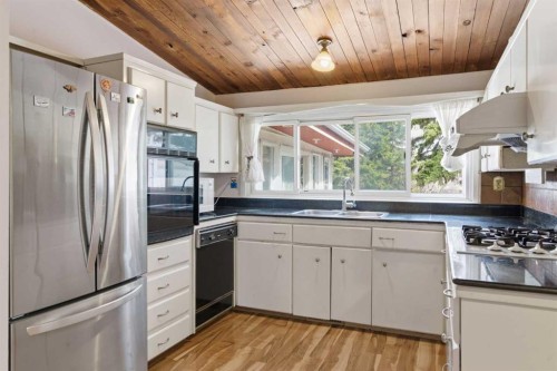 4008 36 Street Nw, Calgary, AB - Indoor Photo Showing Kitchen With Double Sink