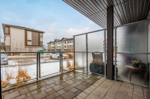 101-200 Shawnee Square Sw, Calgary, AB - Outdoor With Balcony With Exterior