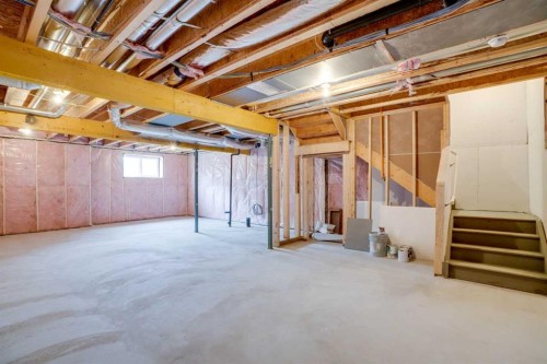 77 Calhoun Crescent Ne, Calgary, AB - Indoor Photo Showing Basement
