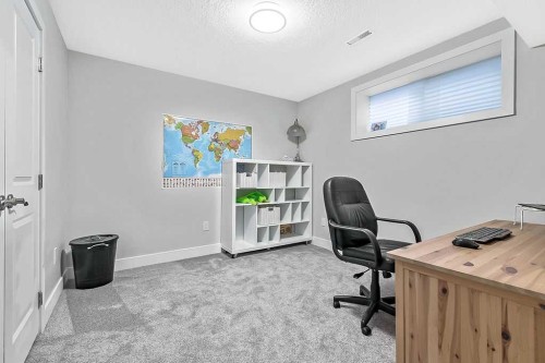 112 Kinniburgh Close, Chestermere, AB - Indoor Photo Showing Office
