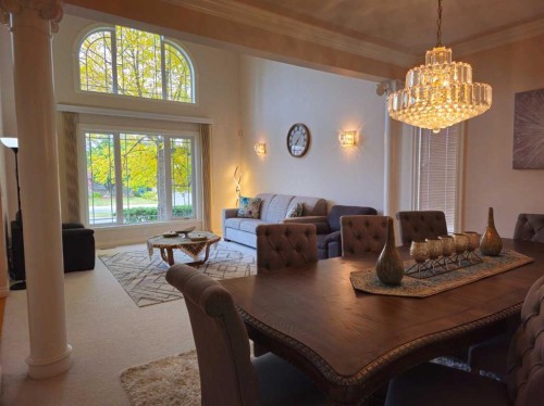 253 Patterson Boulevard Sw, Calgary, AB - Indoor Photo Showing Dining Room
