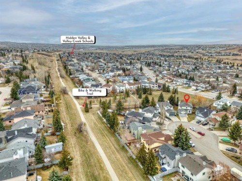 247 Hidden Valley Place Nw, Calgary, AB - Outdoor With View
