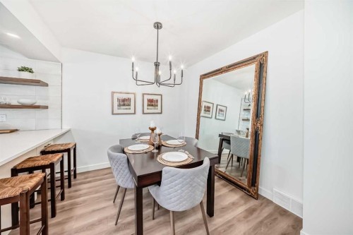 60 Point Drive Nw, Calgary, AB - Indoor Photo Showing Dining Room