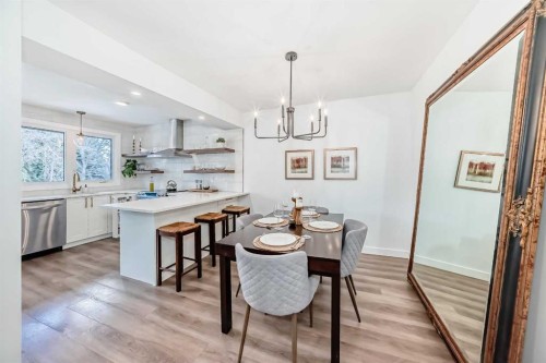 60 Point Drive Nw, Calgary, AB - Indoor Photo Showing Dining Room