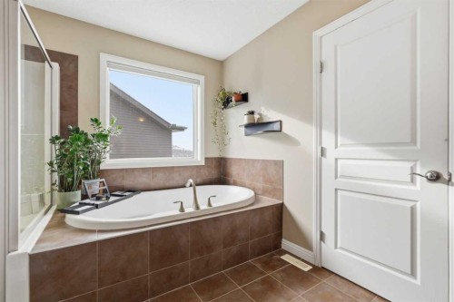 99 Sunset View, Cochrane, AB - Indoor Photo Showing Bathroom