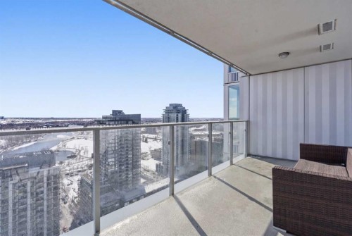 2704-510 6 Avenue Se, Calgary, AB - Outdoor With Balcony With Exterior