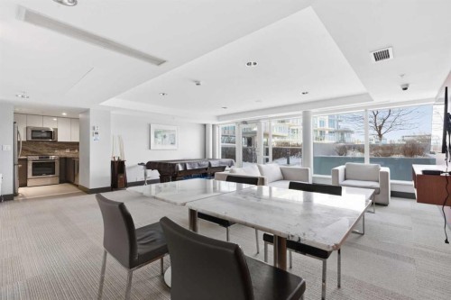 2704-510 6 Avenue Se, Calgary, AB - Indoor Photo Showing Dining Room