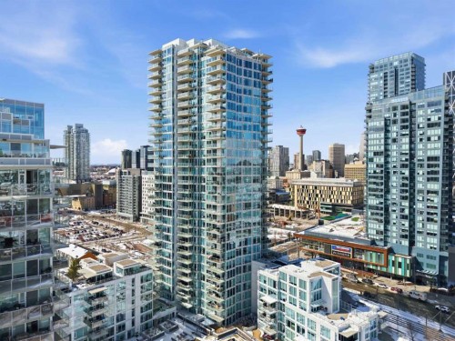 2704-510 6 Avenue Se, Calgary, AB - Outdoor With Facade