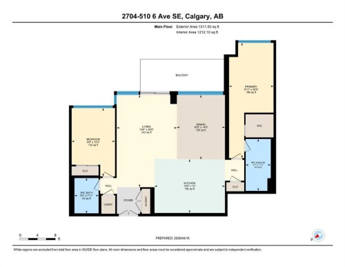2704-510 6 Avenue Se, Calgary, AB - Other