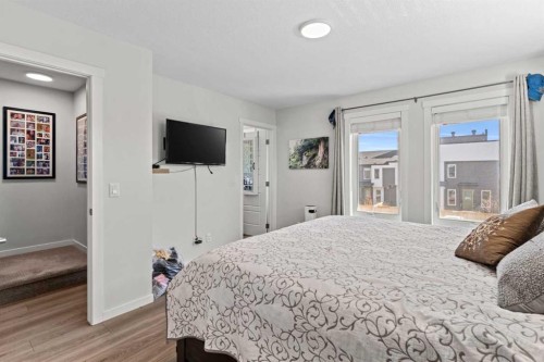 310 Seton Circle Se, Calgary, AB - Indoor Photo Showing Bedroom