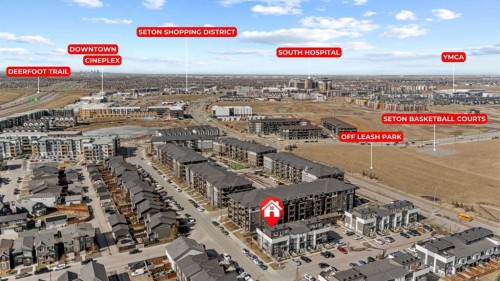 310 Seton Circle Se, Calgary, AB - Outdoor With View