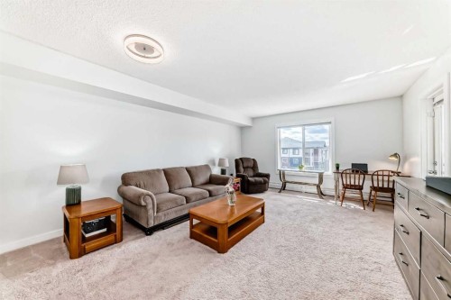 2411-81 Legacy Boulevard Se, Calgary, AB - Indoor Photo Showing Living Room