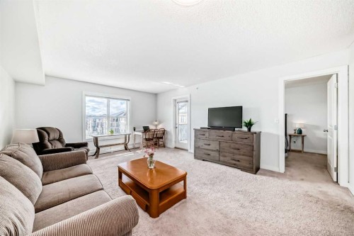 2411-81 Legacy Boulevard Se, Calgary, AB - Indoor Photo Showing Living Room